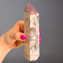 Pink Lithium Quartz (Rare) Crystal Tower Specimen PLQ#33