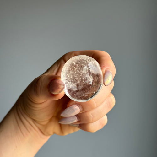 Clear Quartz Mini Palm Stone Crystal Specimen – Wholehearted Crystal Creations