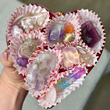 Heart Box of Crystals / Valentines Day / Love Day