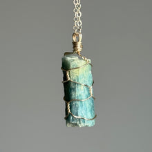 Aquamarine Beryl (A Grade) Wire Wrapped Necklace