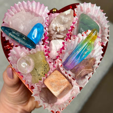 Heart Box of Crystals / Valentines Day / Love Day