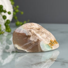 Green Flower Agate Polished Tumble