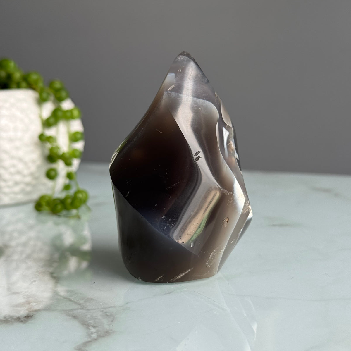 Orca Agate Swirl Flame Crystal Specimen – Wholehearted Crystal Creations