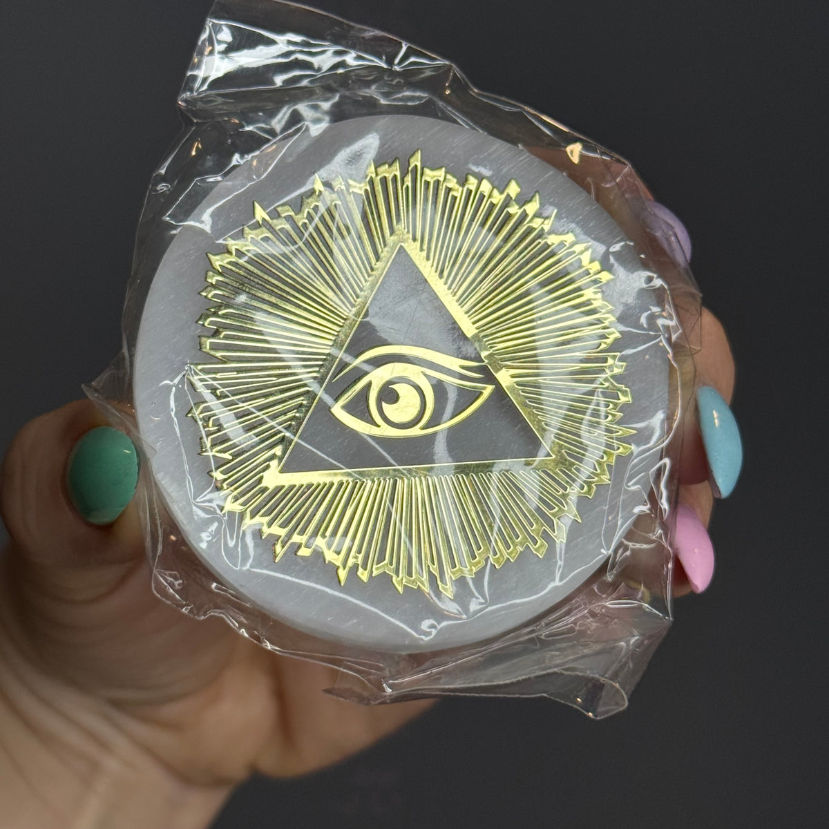 Selenite Cleansing + Charging Plate Disc