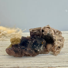 Blue Fluorite Crystal Cluster Specimen