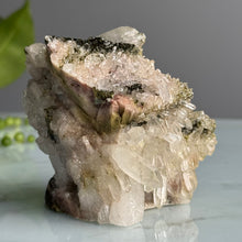 Epidote + Chlorite in Quartz Specimen #13