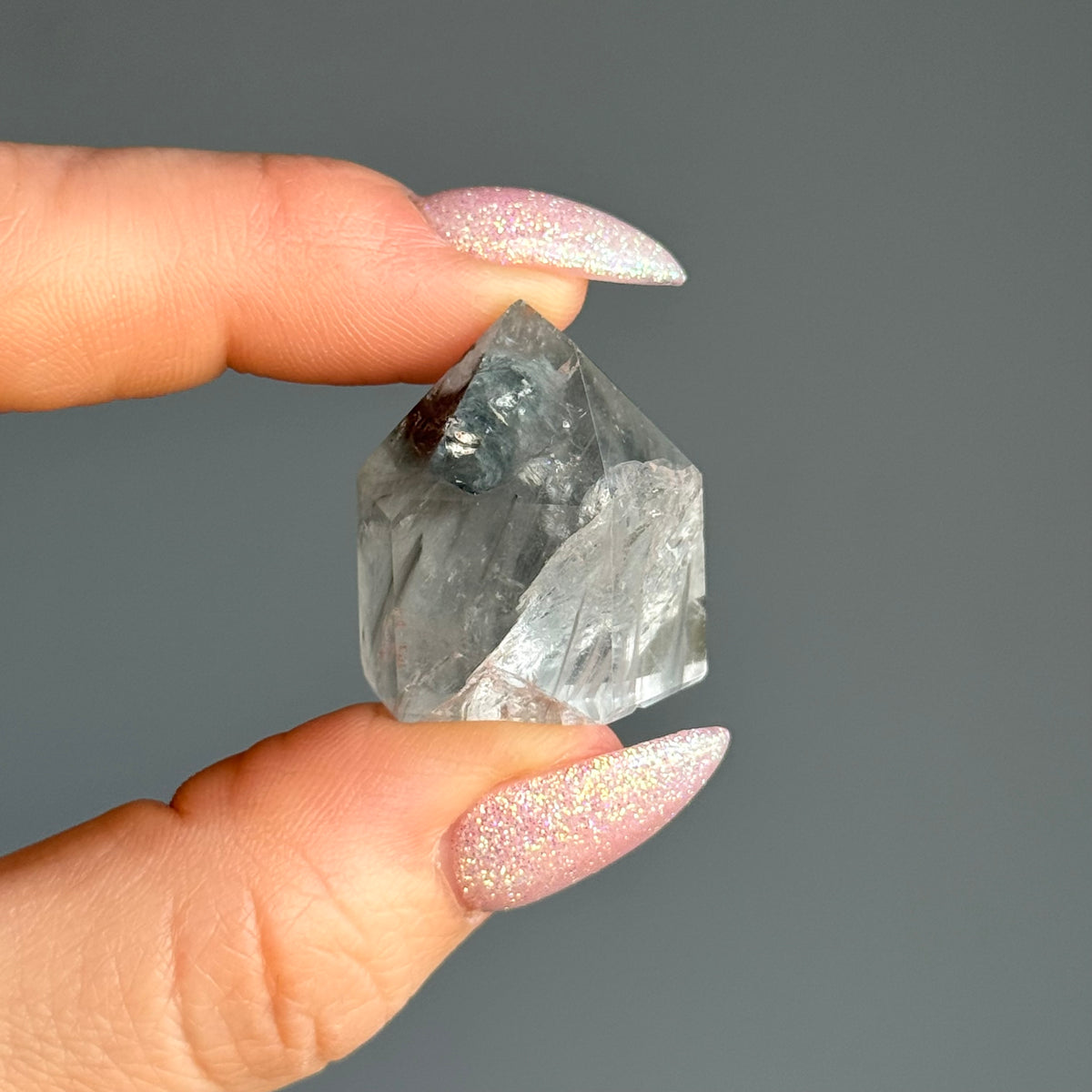 Blue Tara Quartz Crystal Specimen – Wholehearted Crystal Creations