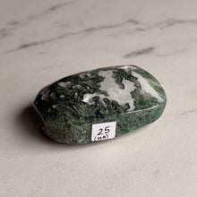 Moss Agate Palm Stone Specimen (MA25) – Wholehearted Crystal Creations