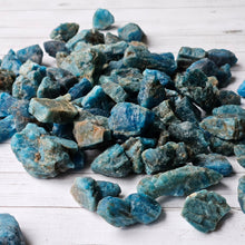 Raw Blue Apatite Pocket Stones Specimen (LG)
