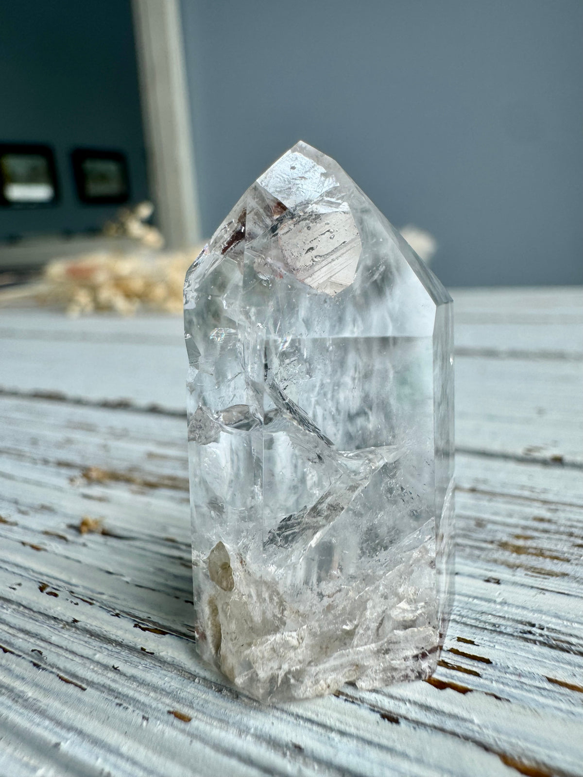 Blue Tara Quartz Specimen A31 – Wholehearted Crystal Creations