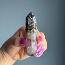 Amethyst & Mexican Lace Agate Tower Specimen (A01)