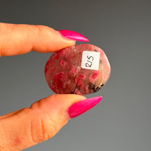 Rhodonite & Quartz Mini Palm Stone Crystal Specimen (R15)