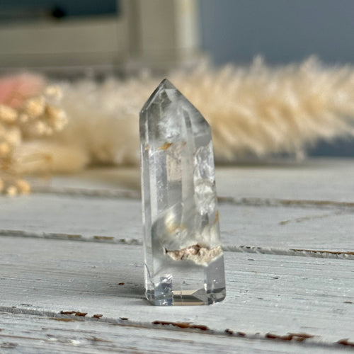 Blue Tara Quartz Crystal Specimen – Wholehearted Crystal Creations