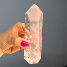 Pink Lithium Quartz (Rare) Crystal Tower Specimen PLQ#36