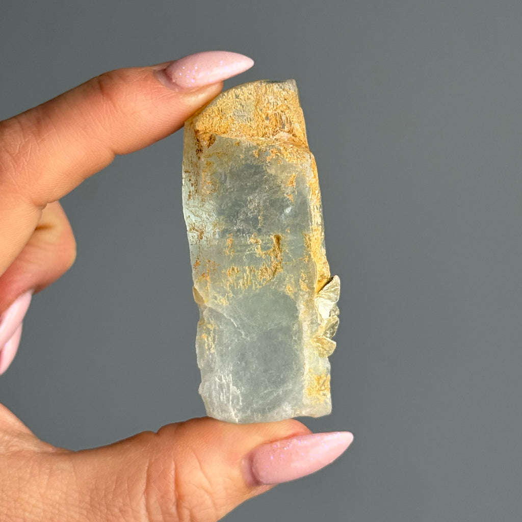 Aquamarine Beryl Crystal Specimen – Wholehearted Crystal Creations