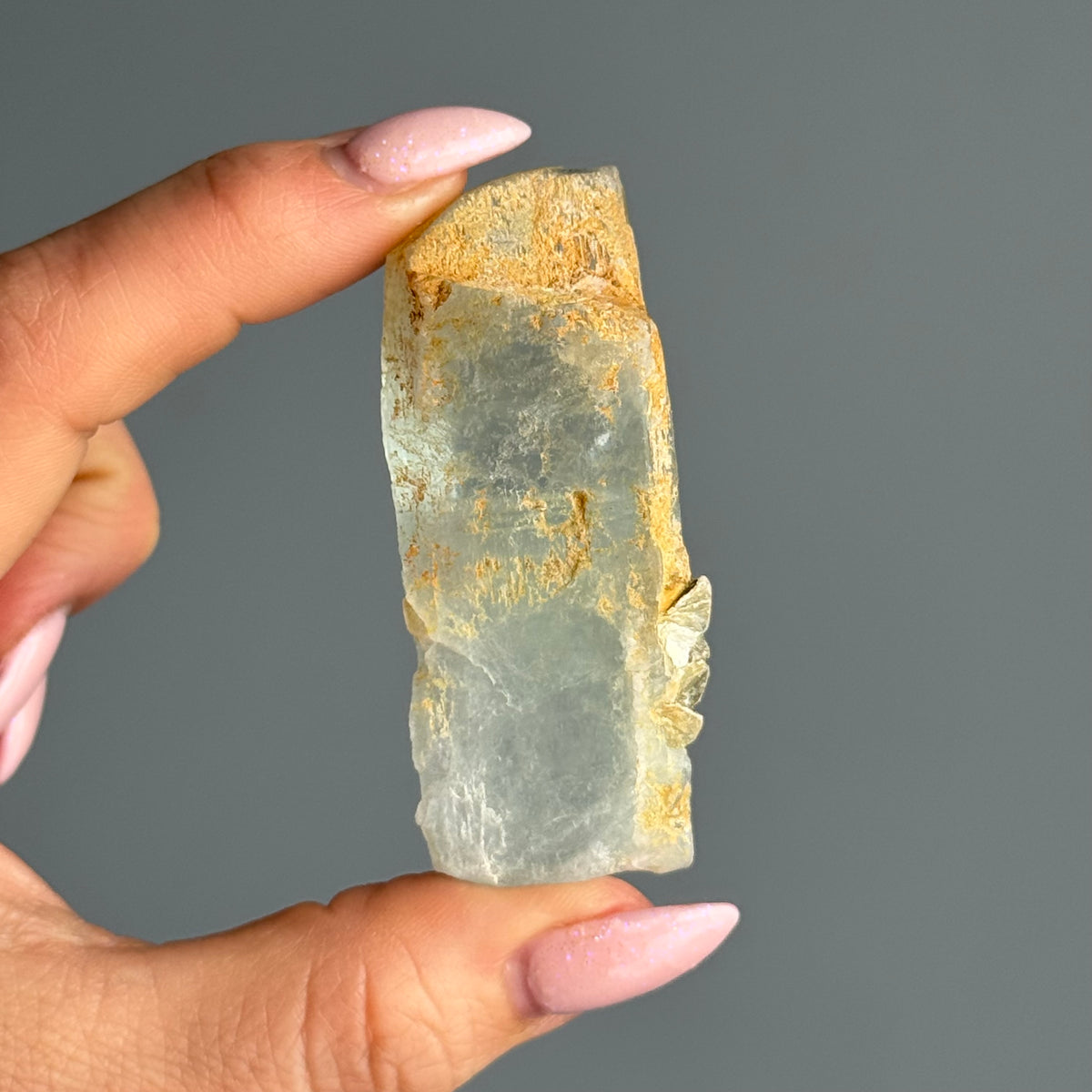 Aquamarine Beryl Crystal Specimen – Wholehearted Crystal Creations