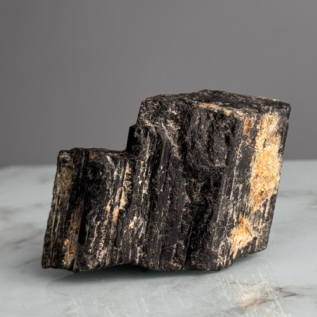Black Tourmaline  Raw Crystal Specimen