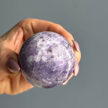 Lepidolite Sphere Specimen