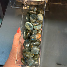 Labradorite Mini Palm Stone Specimen ($6 & $8)