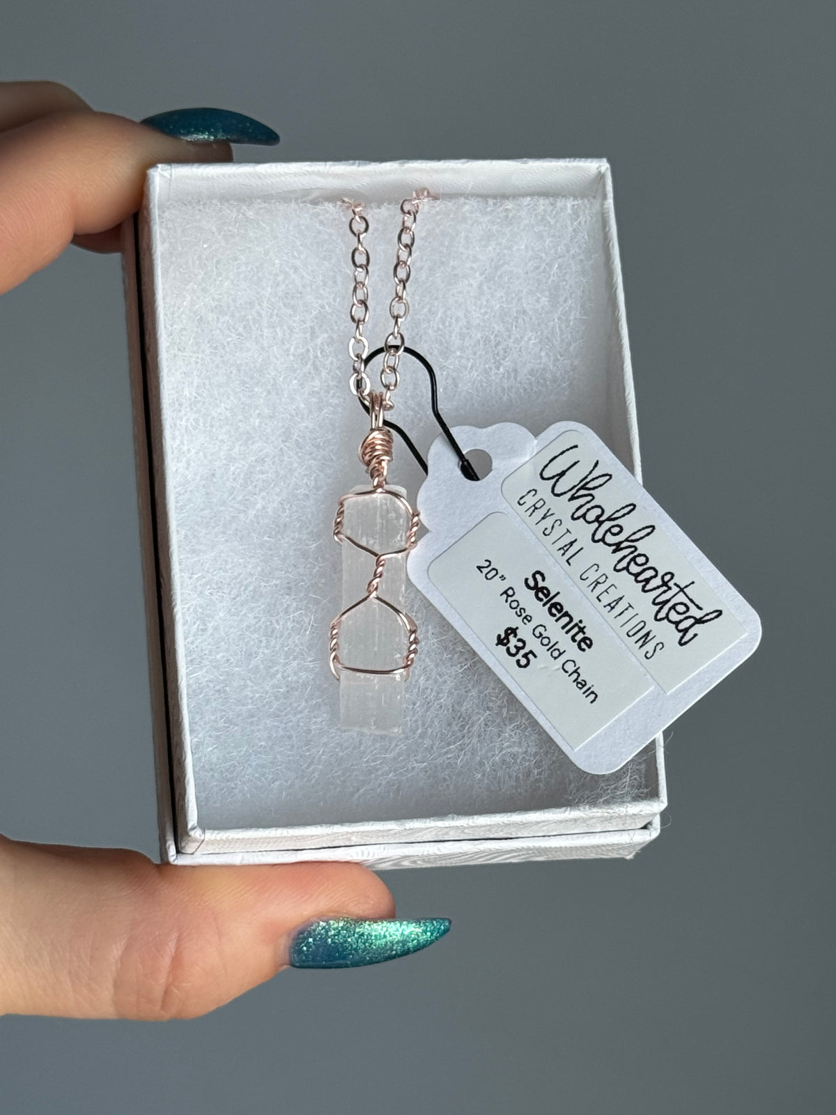 Pre-Made Wire Wrapped Crystal Necklaces – Wholehearted Crystal Creations
