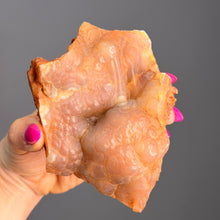 Botryoidal Hematoid Chalcedony Crystal Specimen