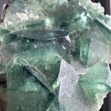 Green Cubic Fluorite Raw Crystal Specimen
