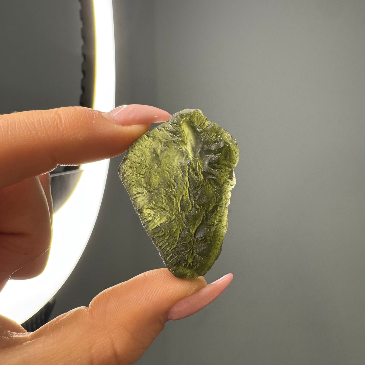 Moldavite Crystal Specimen – Wholehearted Crystal Creations