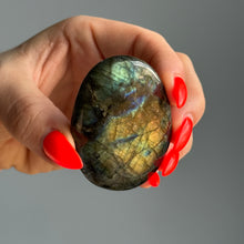 Hayley's Labradorite Palm Stone Specimen