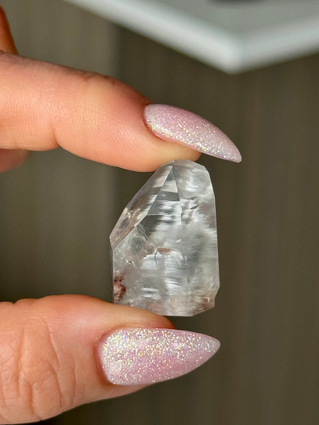 Blue Tara Quartz Crystal Specimen – Wholehearted Crystal Creations