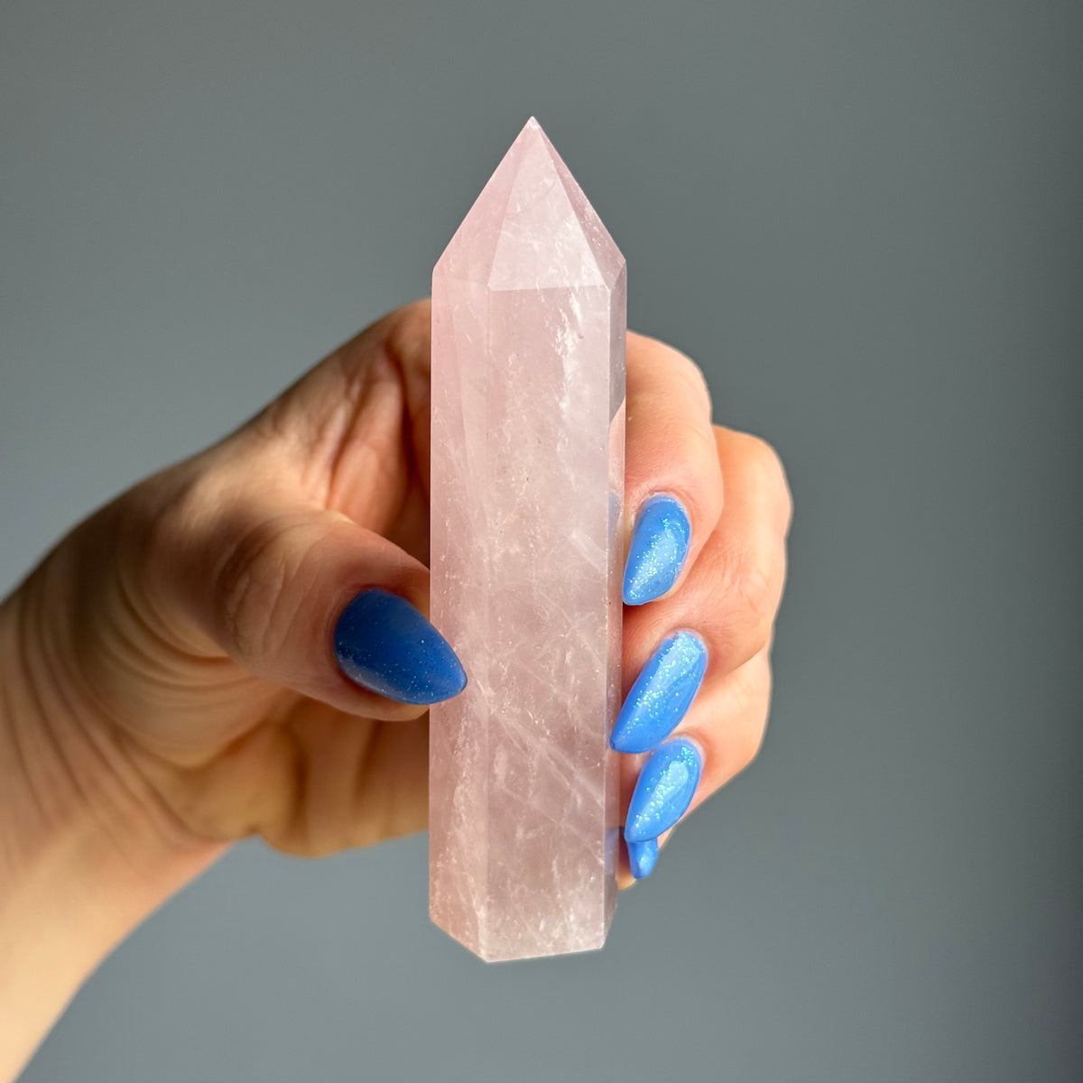 Imperfect Rose Quartz Tower Crystal Specimen – Wholehearted Crystal Creations