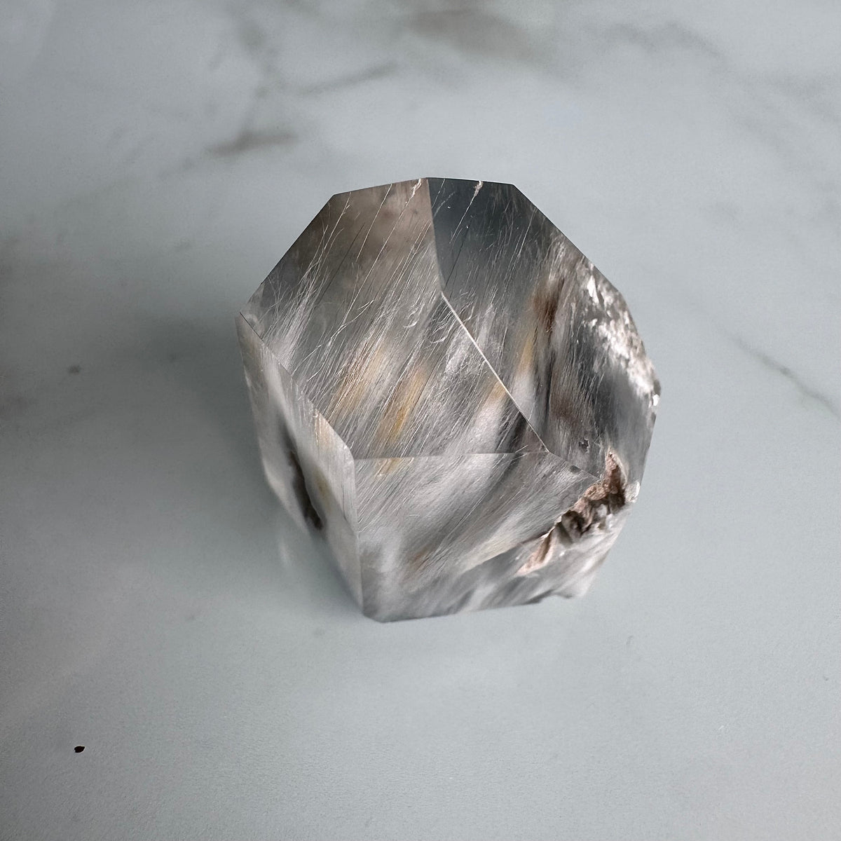 Blue Tara Quartz Crystal Specimen – Wholehearted Crystal Creations