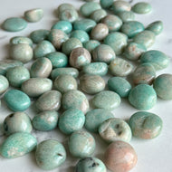 Amazonite (Blush Tone) Tumbled Pocket Stone Crystal Specimen