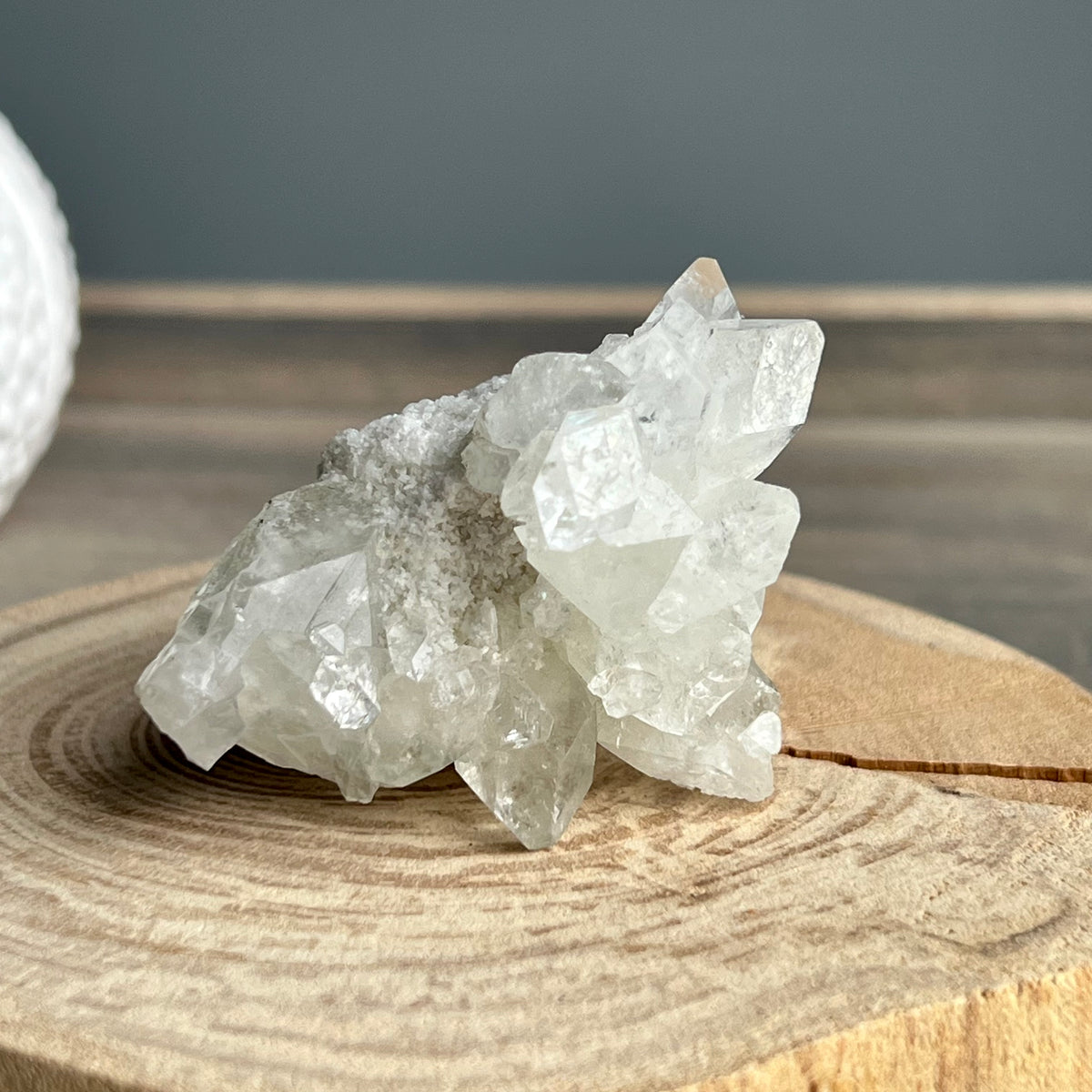 Apophyllite Cluster Crystal Specimen – Wholehearted Crystal Creations