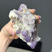 Purple Cubic Stepped Fluorite Specimen