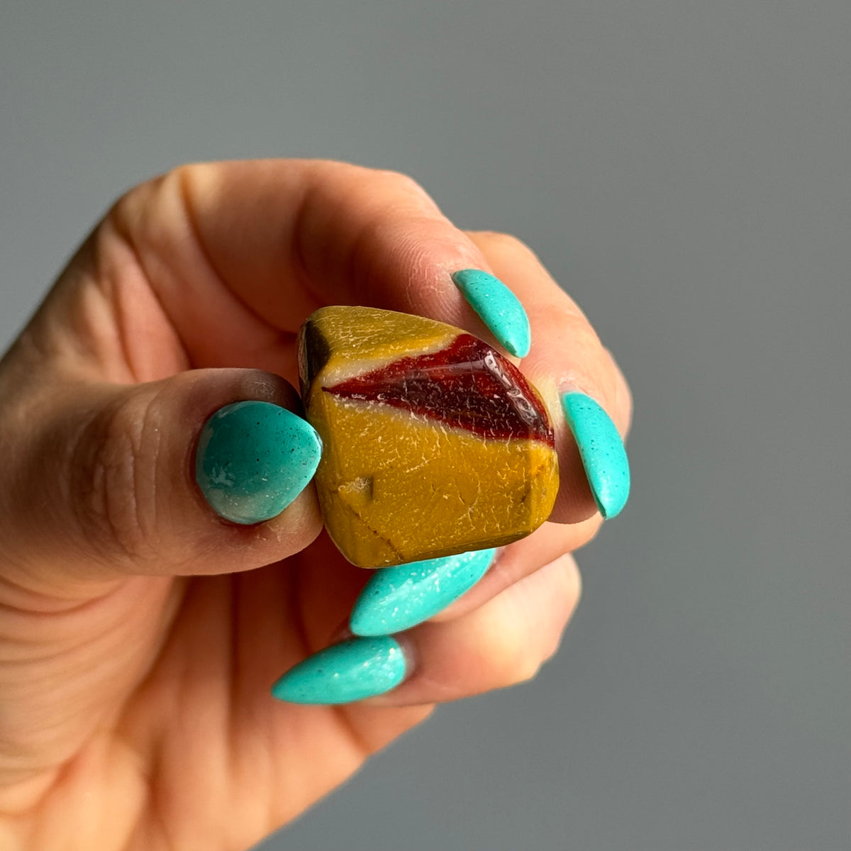 Mookaite Jasper Tumbled Stone Crystal Specimen – Wholehearted Crystal Creations