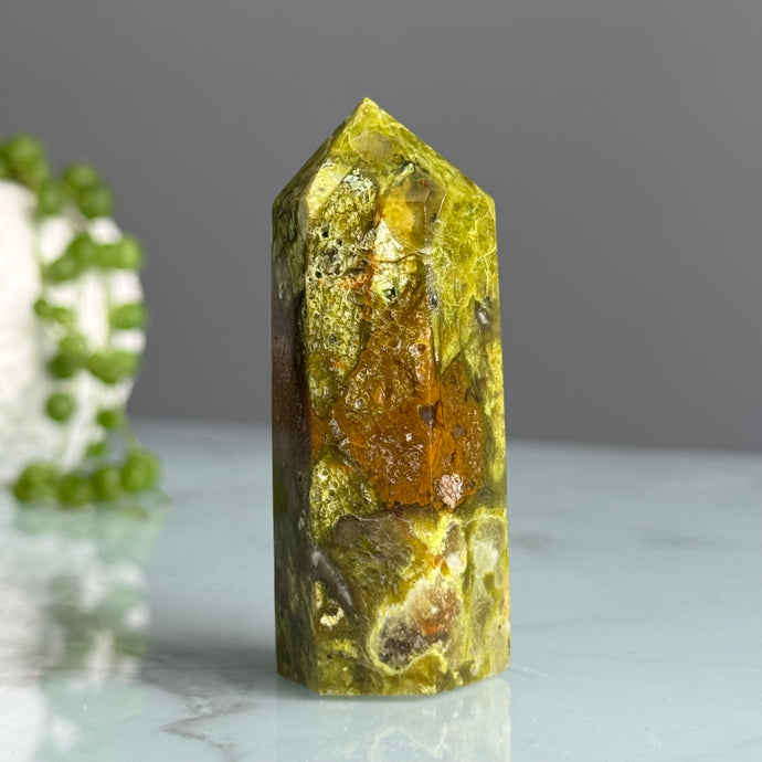 Green Opal Tower Specimen (1)