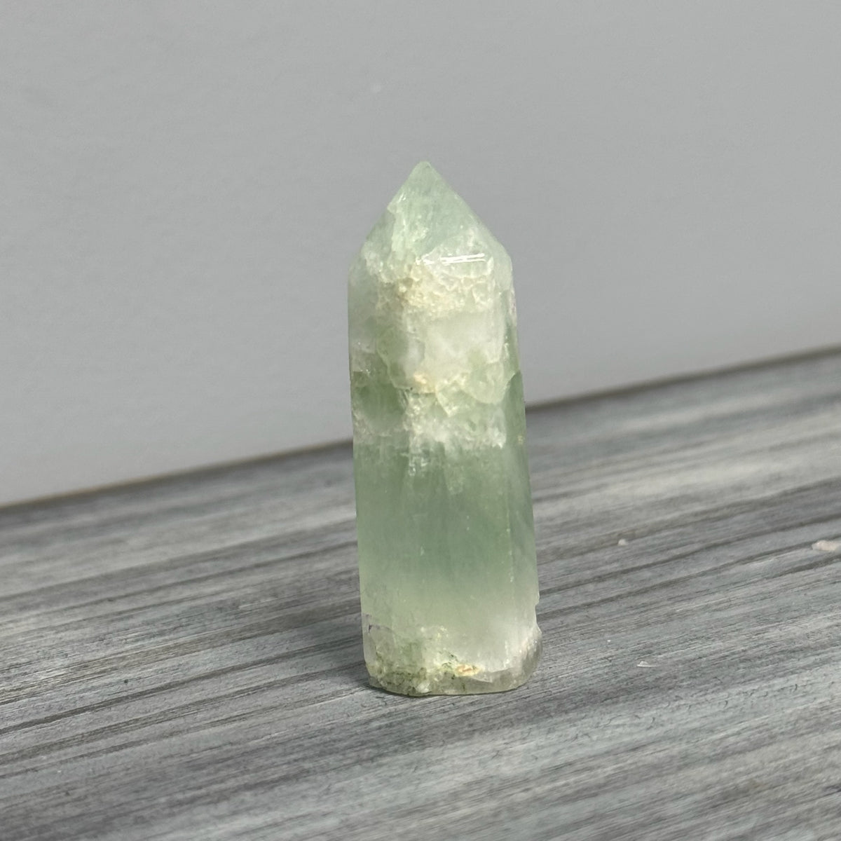 Green Fluorite Tower Crystal Specimen – Wholehearted Crystal Creations
