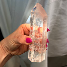 Pink Lithium Quartz (Rare) Crystal Tower Specimen PLQ#36
