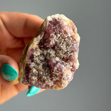 Fluorite (Purple Druzy) Raw Crystal Specimen