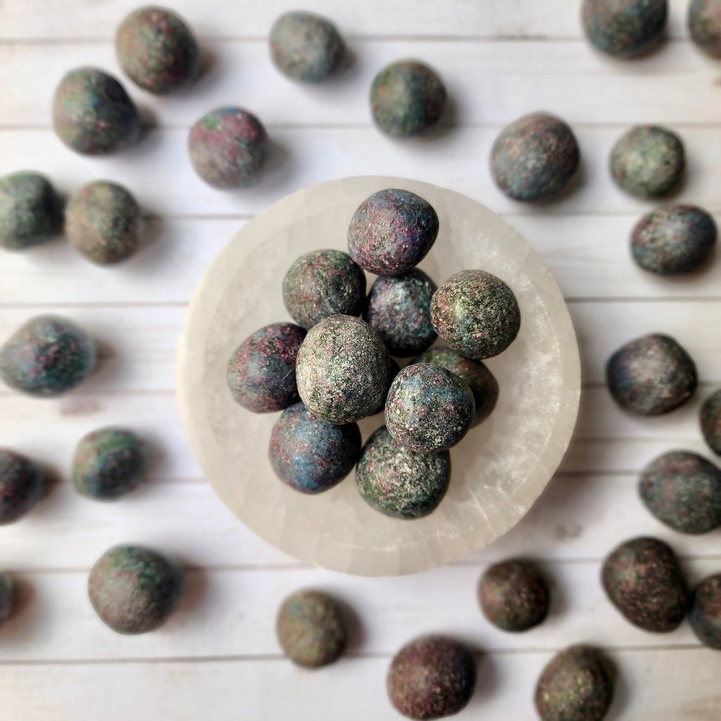 Ruby in Kyanite Tumbled Pocket Stone Specimen – Wholehearted Crystal Creations