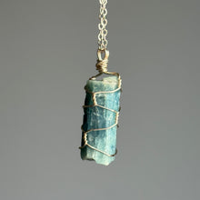 Aquamarine Beryl (A Grade) Wire Wrapped Necklace