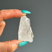 Sarah's Black Tourmaline & Clear Quartz Raw Duo