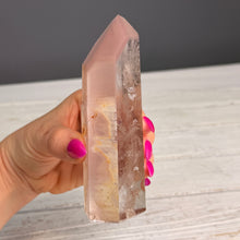 Pink Lithium Quartz (Rare) Crystal Tower Specimen PLQ#34