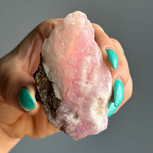 Pink Aragonite Raw Crystal Specimen