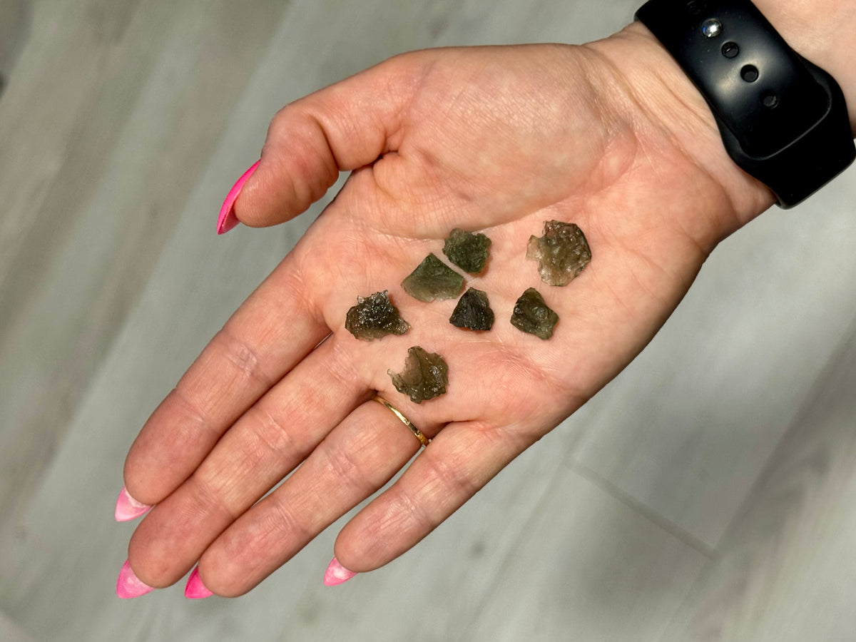 Moldavite Pocket Specimen (MED)