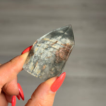 Blue Tara Quartz specimen BTQ#37 — reverse side