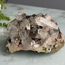 Epidote + Chlorite in Quartz Specimen #1