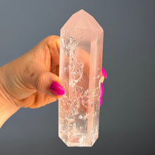 Pink Lithium Quartz (Rare) Crystal Tower Specimen PLQ#36