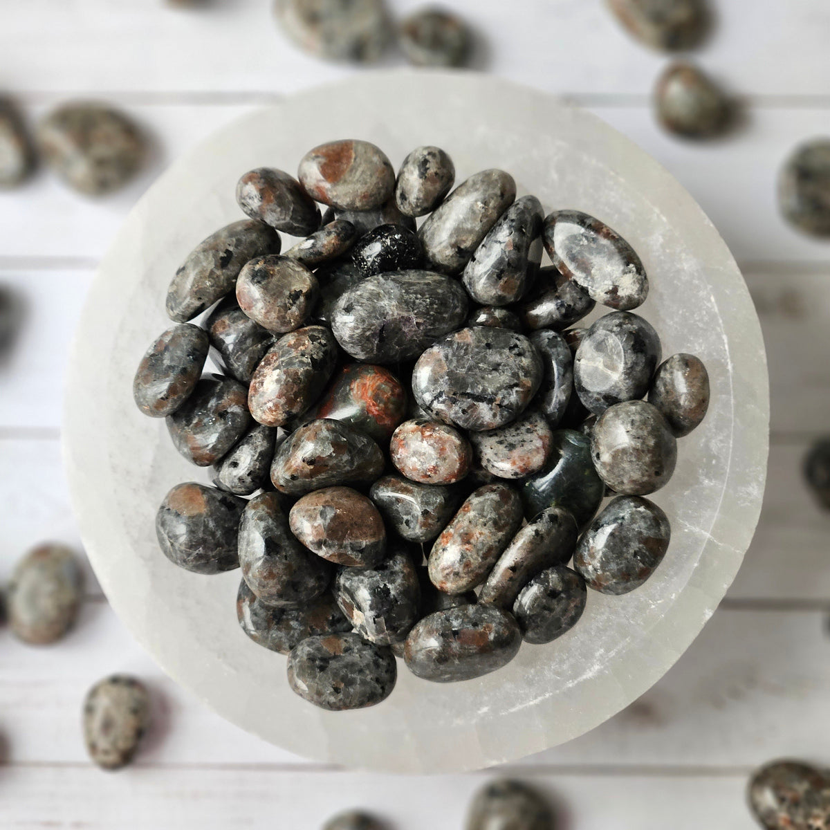 Yooperlite Medium Tumbled Pocket Stone Specimen – Wholehearted Crystal Creations
