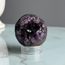 Amethyst Druzy Geode Sphere Specimen